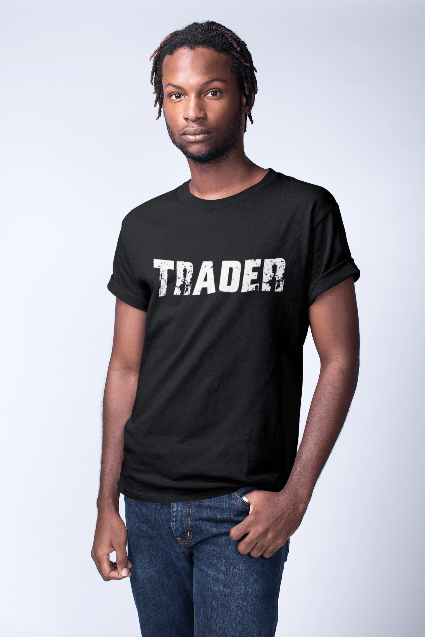 trader ,Men's Short Sleeve Round Neck T-shirt 00004
